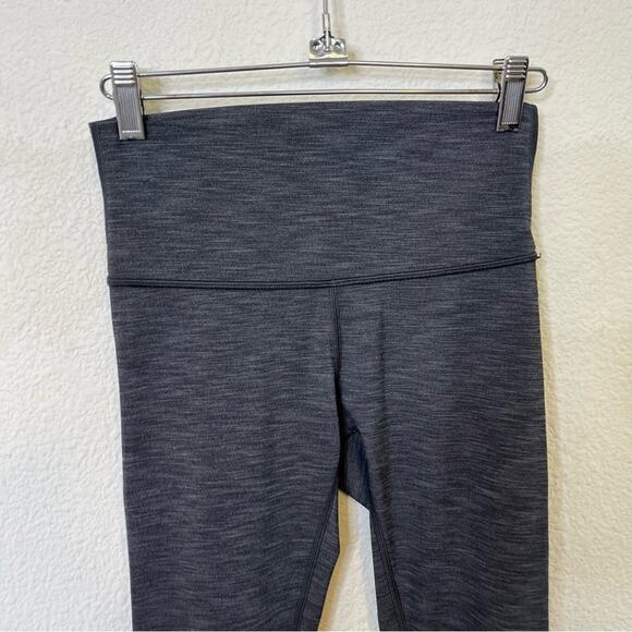 Lululemon Wunder Under Hi-Rise Tight Full-On Luxtreme Heathered Black Size 4 - Picture 3 of 6